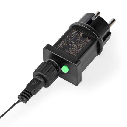 Светодиодная уличная рождественская гирлянда-водопад 180xLED/7 режимов 10,9м IP44 теплый белый