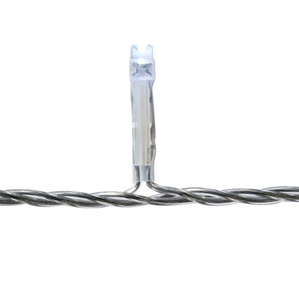 LED Уличный  занавес 180xLED/7 функций 10,9m IP44 холодный белый