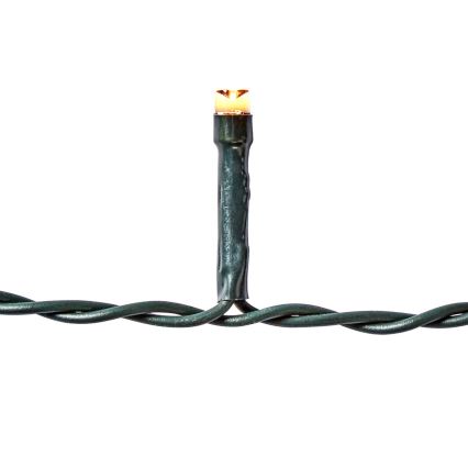 Світлодіодна вулична різдвяна гірлянда-штора 360xLED/7 функцій 14м IP44 теплий білий