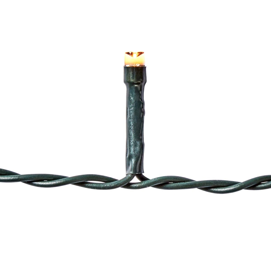 Світлодіодна вулична різдвяна гірлянда-штора 360xLED/7 функцій 14м IP44 теплий білий