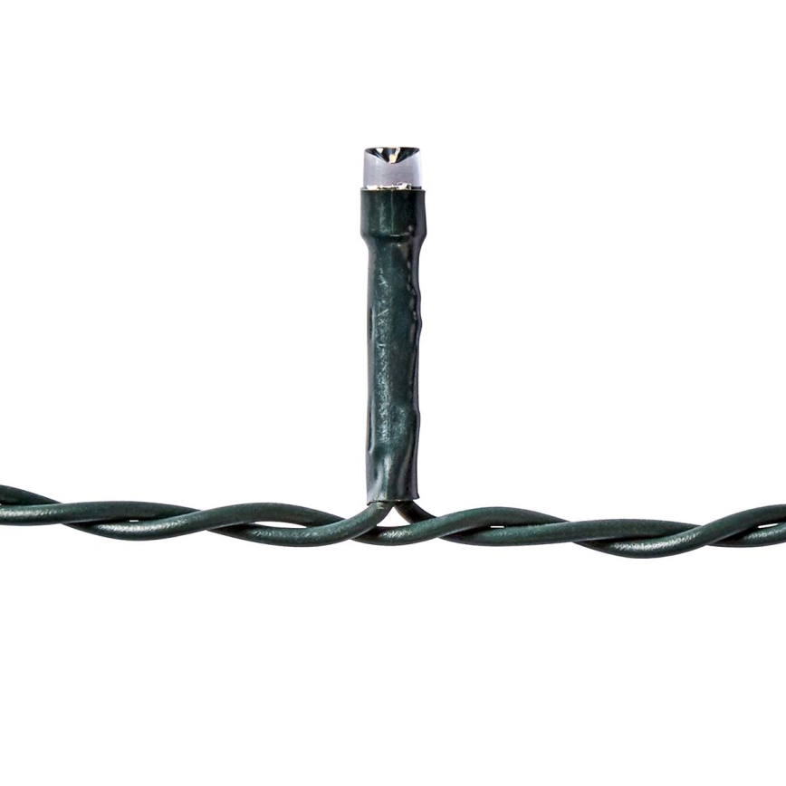 Світлодіодна вулична різдвяна гірлянда-штора 360xLED/7 функцій 14м IP44 теплий білий