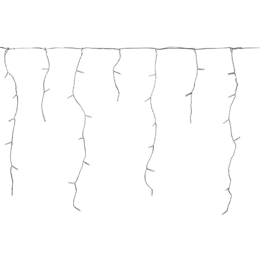 Різдвяна LED гірлянда-штора 360xLED/7 функцій 14м IP44 холодний білий