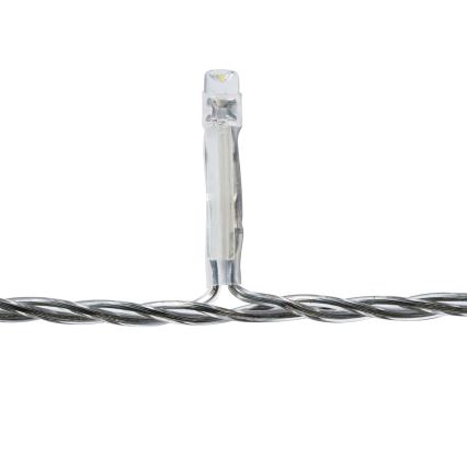 LED уличный световой занавес, 360 светодиодов, 7 режимов, 14 м, IP44, холодный белый