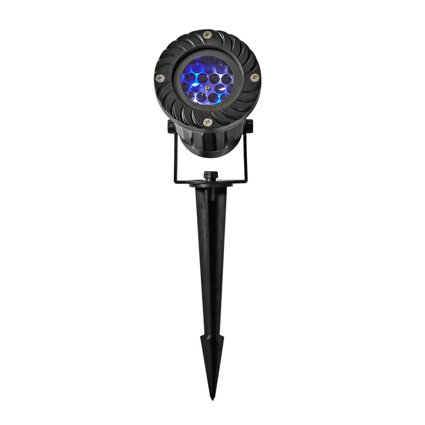 Светодиодный уличный рождественский проектор снежинок 5W/230V IP44