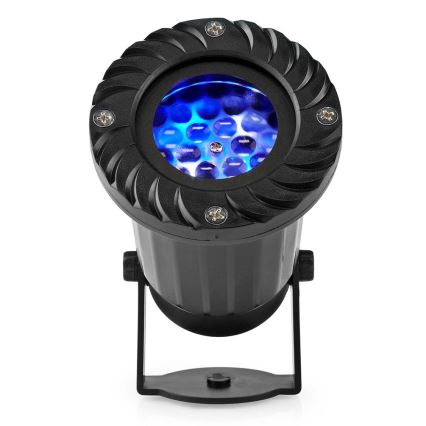 Светодиодный уличный рождественский проектор снежинок 5W/230V IP44