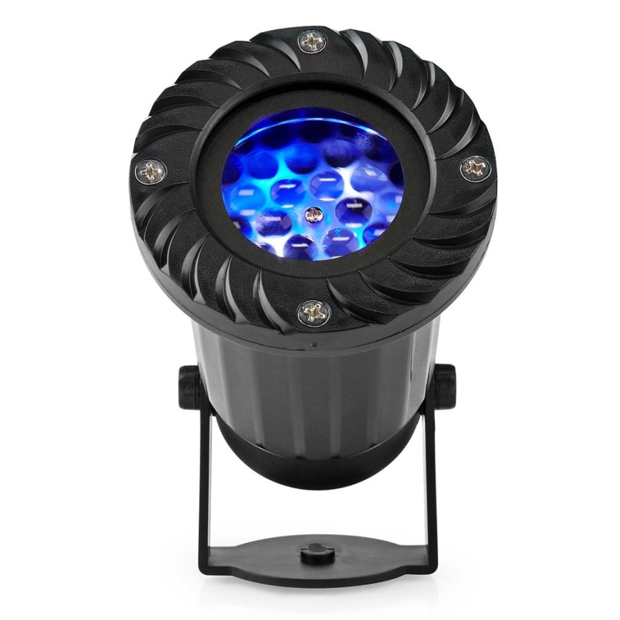 Светодиодный уличный рождественский проектор снежинок 5W/230V IP44