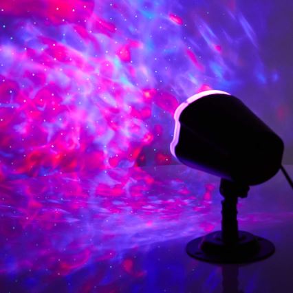 Лазерний LED проектор 6W/230V IP65 + дистанційне керування