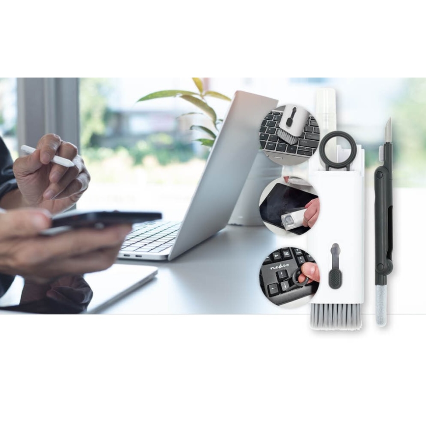 Засіб для очищення екрану та клавіатури 7в1