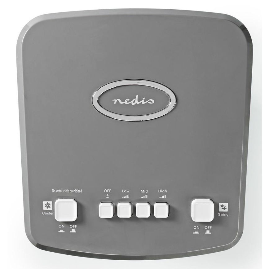 Nedis COOL113CWT - Охладитель воздуха 80W/230V белый
