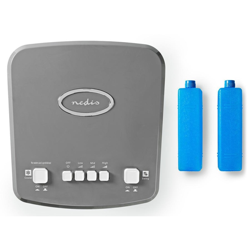 Nedis COOL113CWT - Охладитель воздуха 80W/230V белый