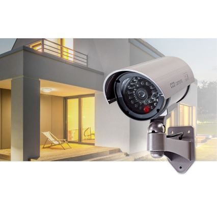 LED Макет камери відеоспостереження 2xAA IP44