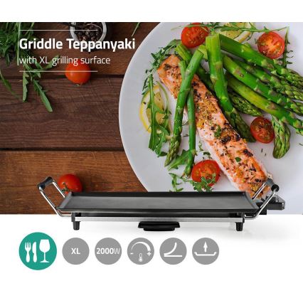 Настольный гриль Teppanyaki 2000W/230V