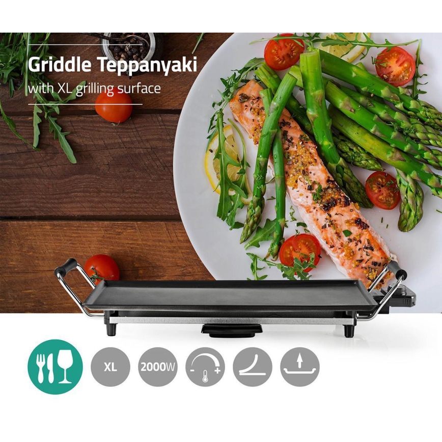 Настольный гриль Teppanyaki 2000W/230V