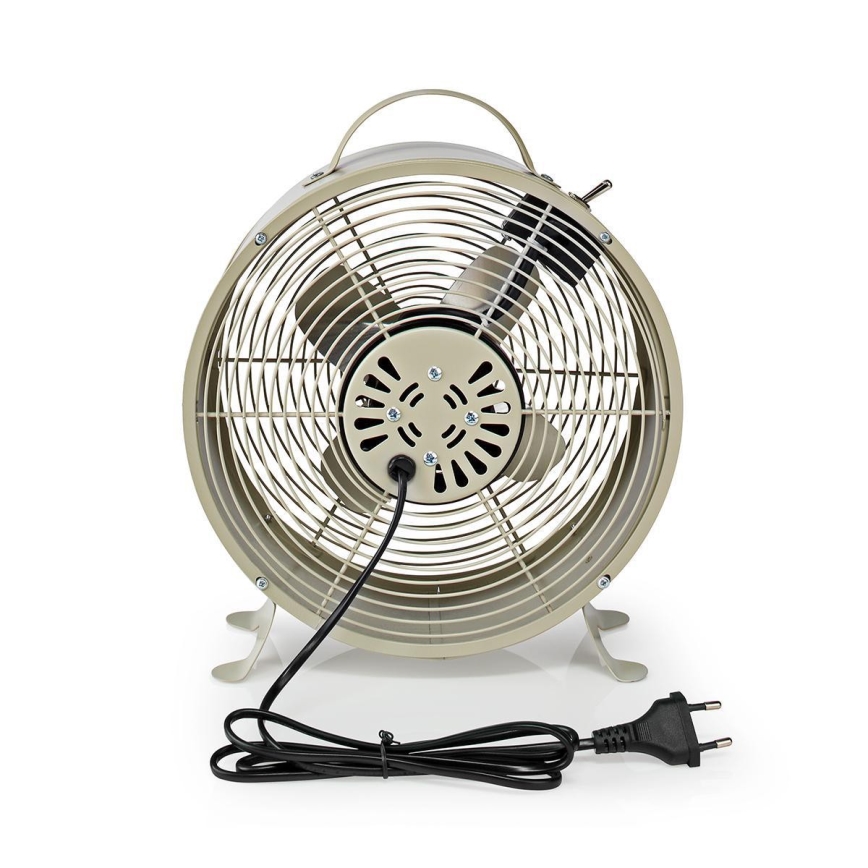 Вентилятор настільний RETRO 20W/230V сірий діаметр 25 см