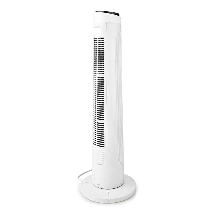 Колонний вентилятор 50W/230V білий + пульт дистанційного керування