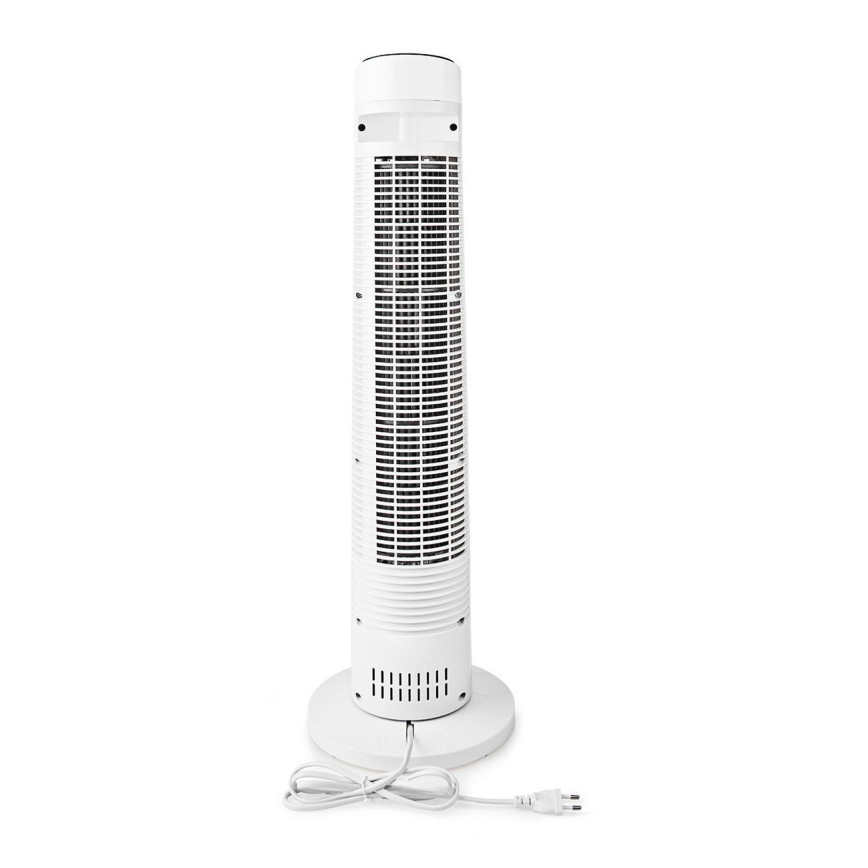 Колонный вентилятор 50W/230V белый + пульт ДУ