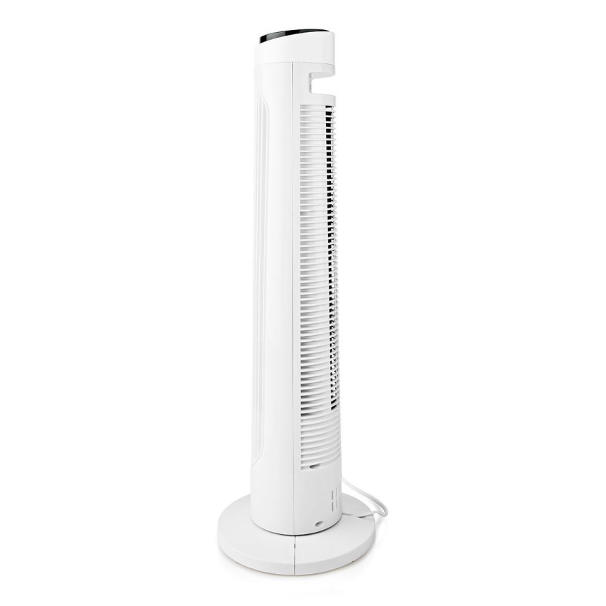 Колонный вентилятор 50W/230V белый + пульт ДУ