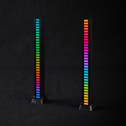 НАБІР 2x LED RGB Перезарядна настільна лампа LED/250 мАг