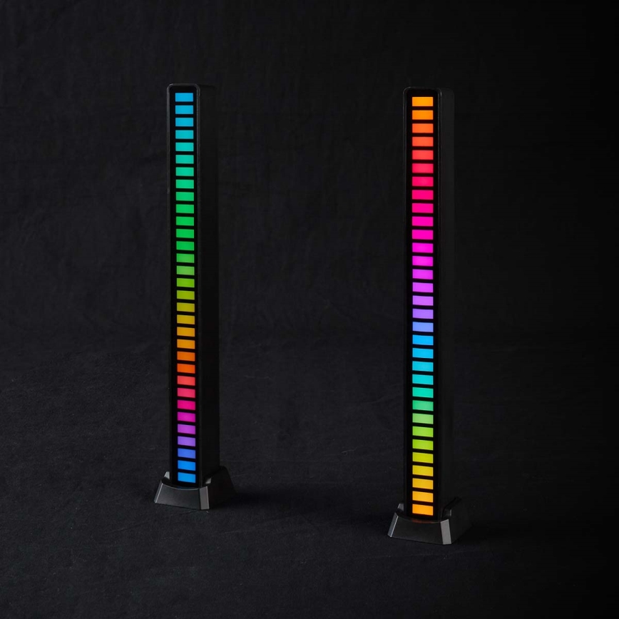 НАБІР 2x LED RGB Перезарядна настільна лампа LED/250 мАг