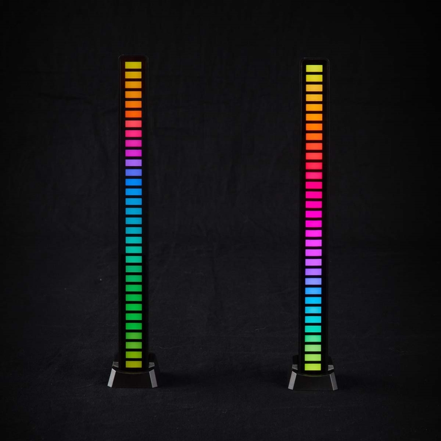 НАБІР 2x LED RGB Перезарядна настільна лампа LED/250 мАг