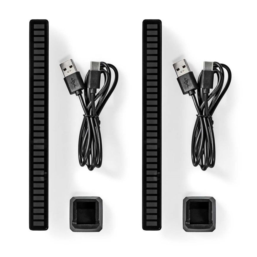 НАБІР 2x LED RGB Перезарядна настільна лампа LED/250 мАг