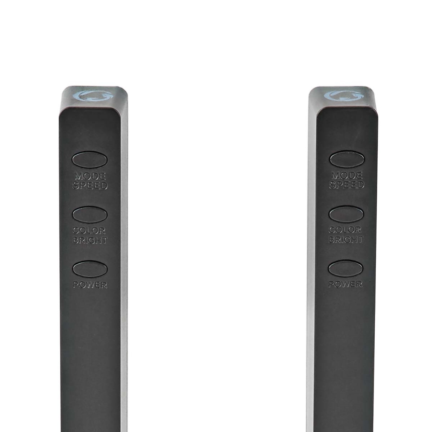 НАБОР 2x Светодиодная аккумуляторная настольная RGB-лампа LED/250 mAh