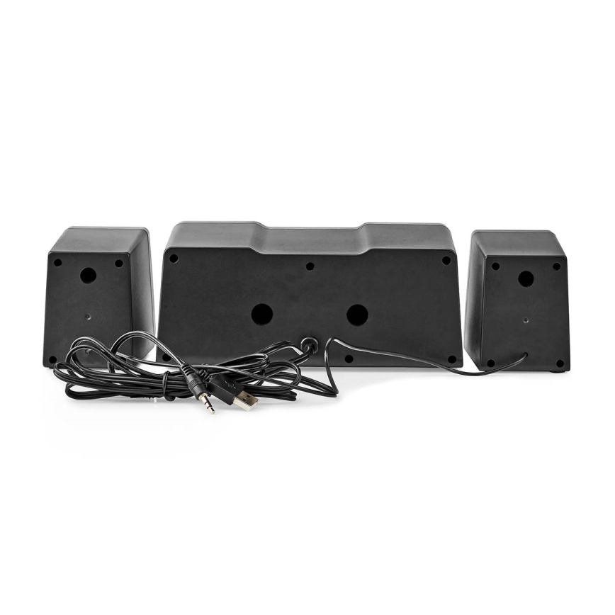 Игровые динамики со светодиодной подсветкой 48W/5V