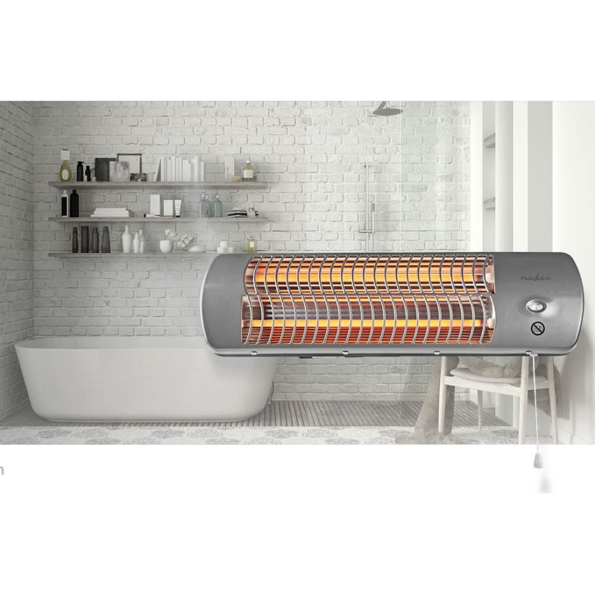 Обігрівач для ванної 600/1200W/230V IPX4