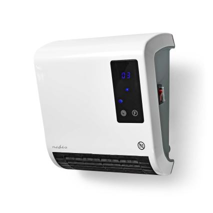 Обігрівач з LED дисплеєм та термостатом 2000W/230V IP22 + дистанційне керування