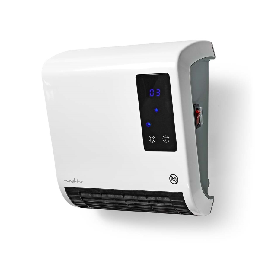 Обогреватель со светодиодным дисплеем и термостатом 2000W/230V IP22 + дистанционное управление