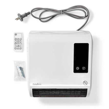 Обогреватель со светодиодным дисплеем и термостатом 2000W/230V IP22 + дистанционное управление