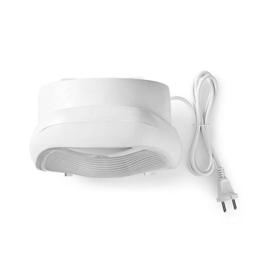 Nedis HTFA13CWT - Настольный вентилятор с обогревателем 2000W/230V