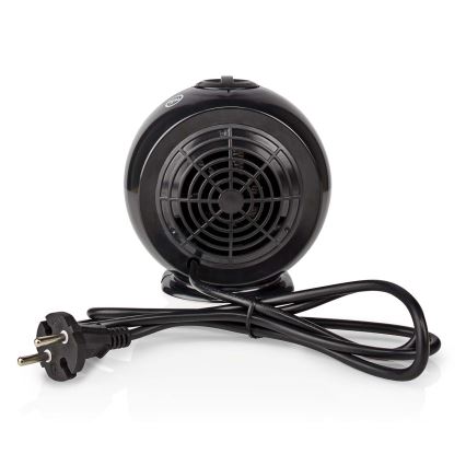 Nedis HTFA15BK - Тепловентилятор керамический 500W/230V черный