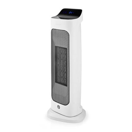 Вентилятор с керамическим нагревательным элементом Smartlife 1400/2000W/230V Wi-Fi Tuya + дистанционное управление