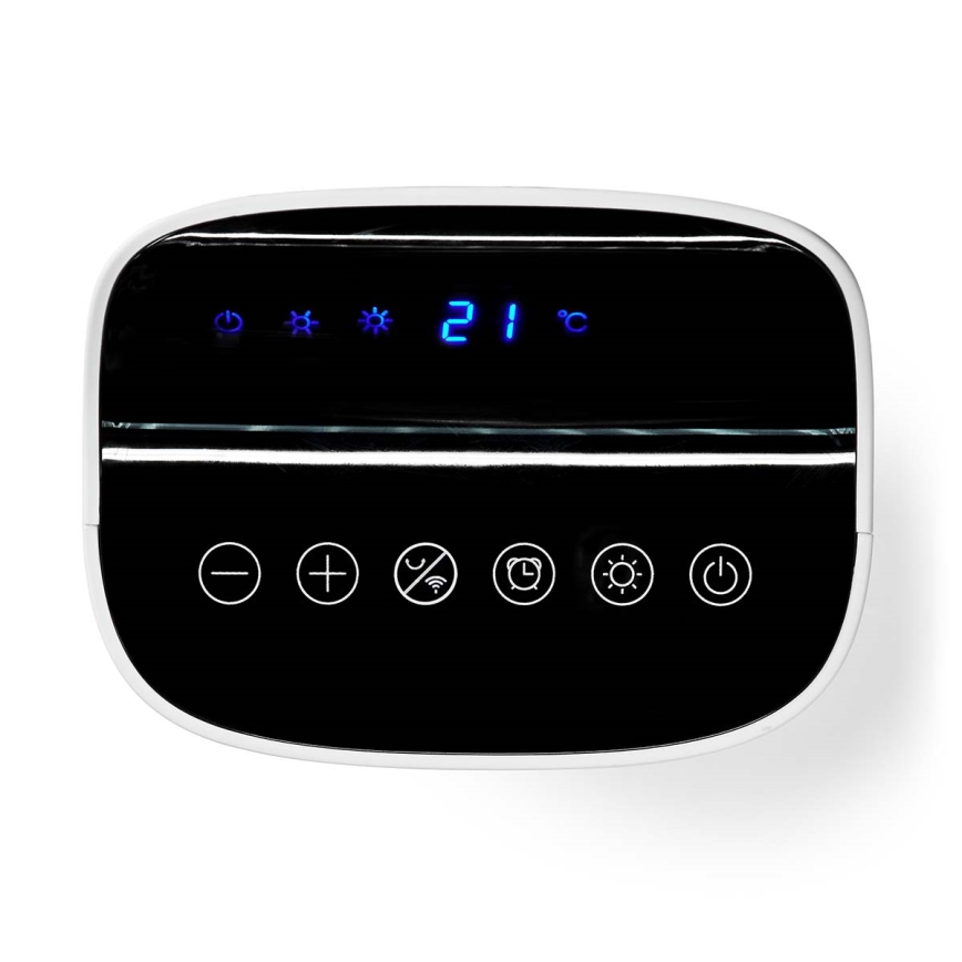 Вентилятор с керамическим нагревательным элементом Smartlife 1400/2000W/230V Wi-Fi Tuya + дистанционное управление