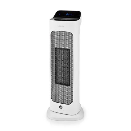 Вентилятор з керамічним нагрівальним елементом Smartlife 1400/2000W/230V Wi-Fi Tuya + пульт дистанційного керування