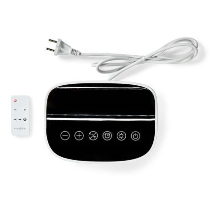 Вентилятор з керамічним нагрівальним елементом Smartlife 1400/2000W/230V Wi-Fi Tuya + пульт дистанційного керування