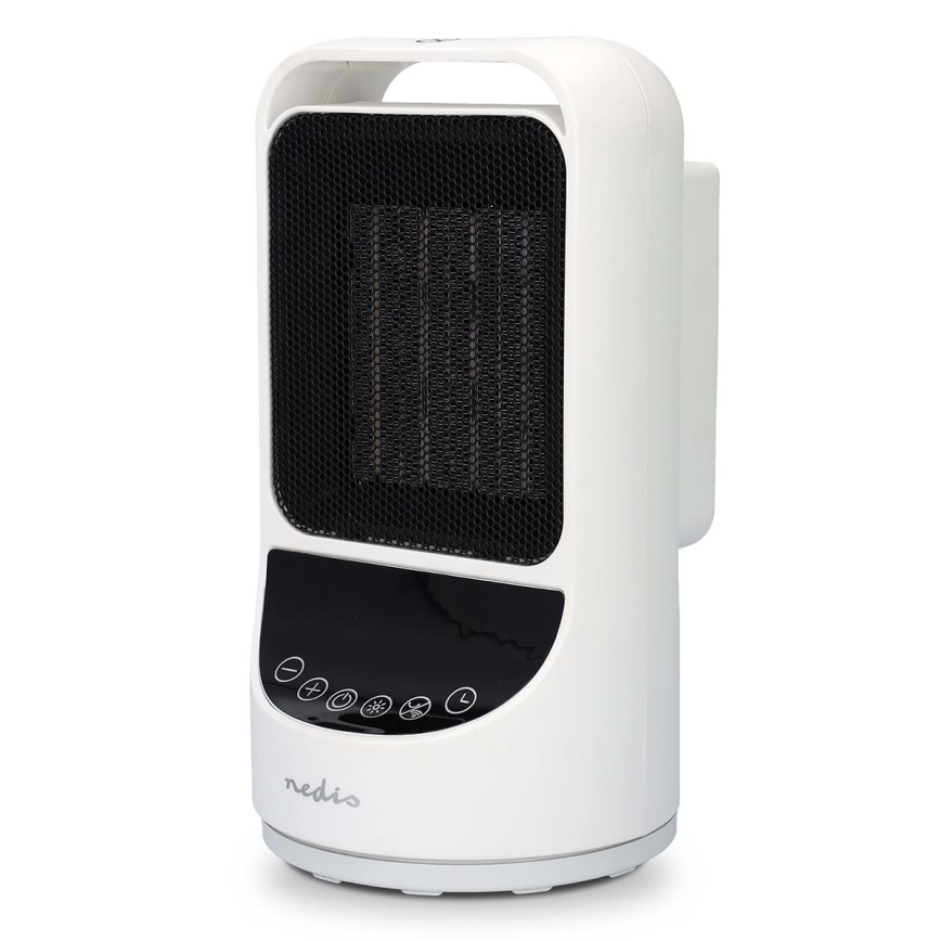 Вентилятор с керамическим нагревательным элементом Smartlife 1000/1500W/230V Wi-Fi Tuya + дистанционное управление