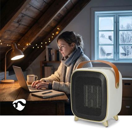 Вентилятор с нагревательным элементом и LED-дисплеем 900/1200 Вт/230 В