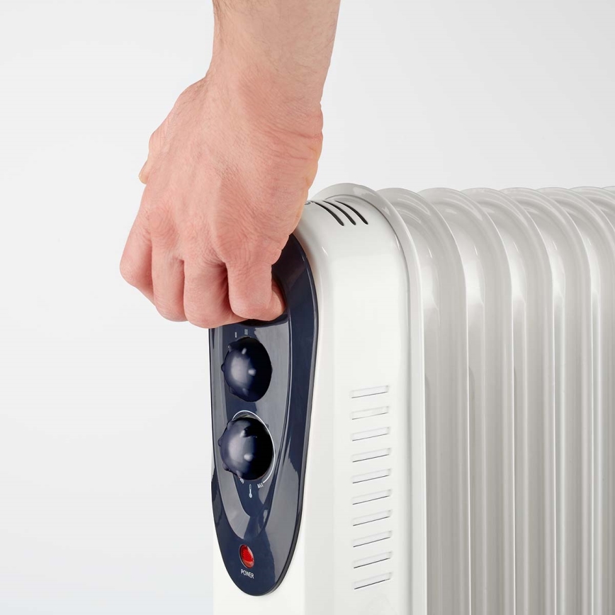 Переносной масляный обогреватель с 11 ребрами 1000/1500/2500W/230V