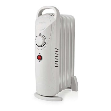 Nedis HTOI30WT5 - Переносной масляный обогреватель с 5 ребрами 500W/230V