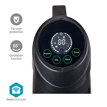 Уличный нагревательный элемент SmartLife 600/1200W/230V Wi-Fi Tuya IP24