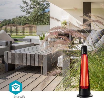 Вуличний нагрівальний елемент SmartLife 600/1200W/230V Wi-Fi Tuya IP24
