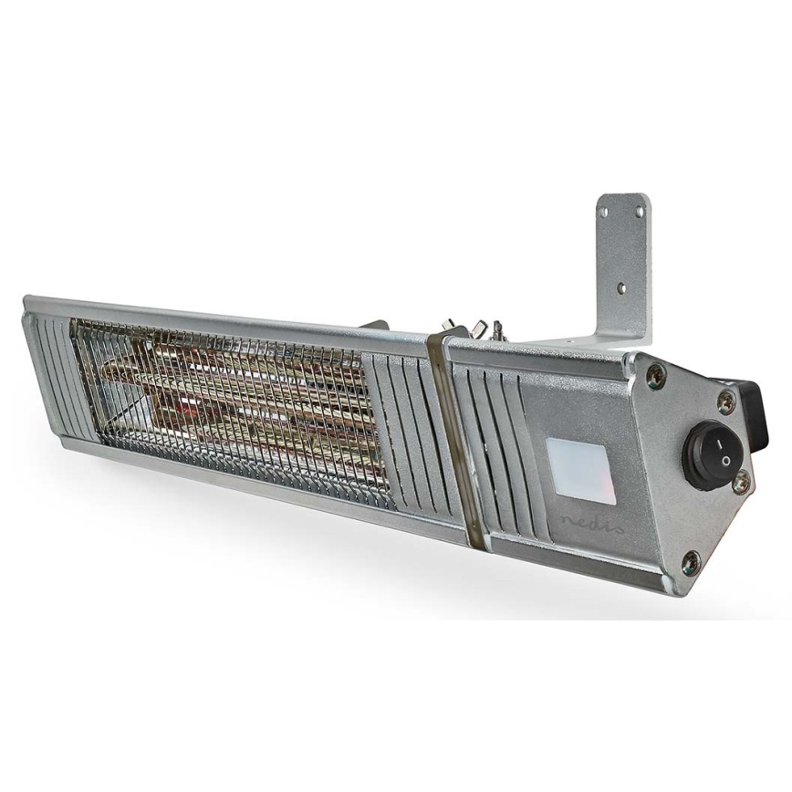 Вуличний електричний обігрівач 2000W/230V IP65 + пульт дистанційного керування