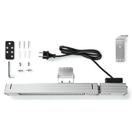 Вуличний обігрівач 100W/2000W/230V IP65 + пульт ДК