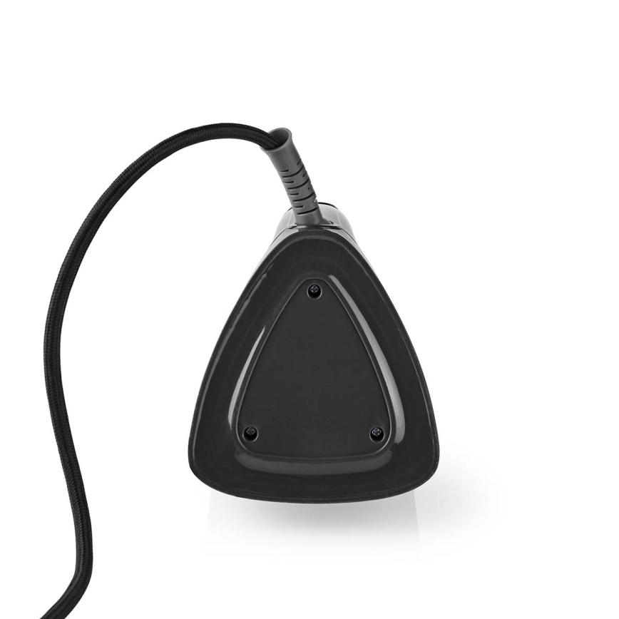 Паровой утюг 2200 Вт/230 В черный