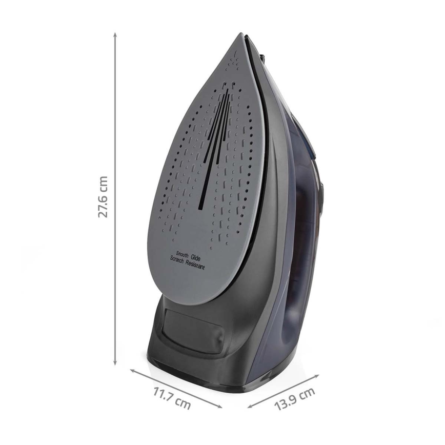 Паровой утюг 2200W/230V черный