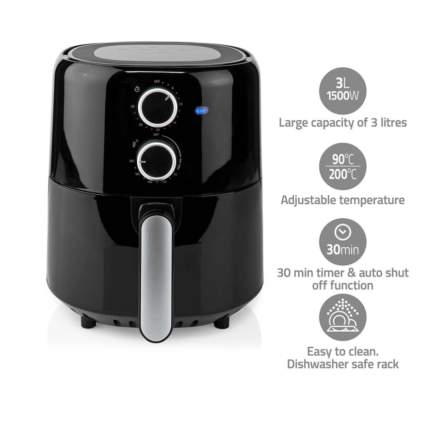 Аеро-фритюрниця 3 л 1500W/230V/30 хв.