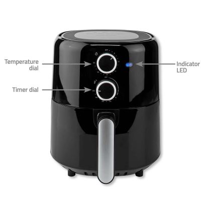 Аеро-фритюрниця 3 л 1500W/230V/30 хв.