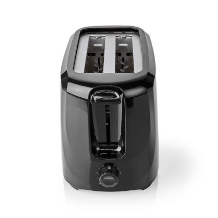 Тостер з двома відділеннями 700W/230V чорний
